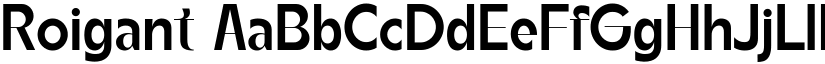 Roigant font download