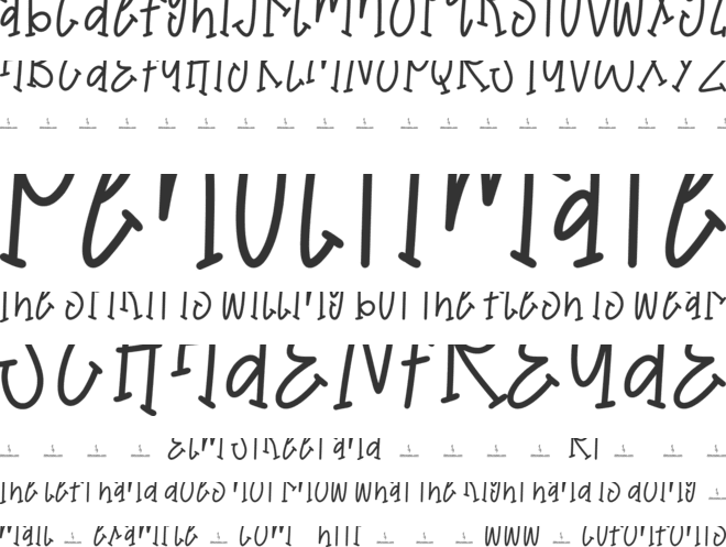 Birthday Song font preview
