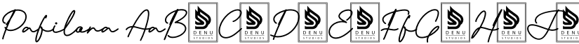 Pafilona font download
