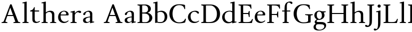 Althera font download