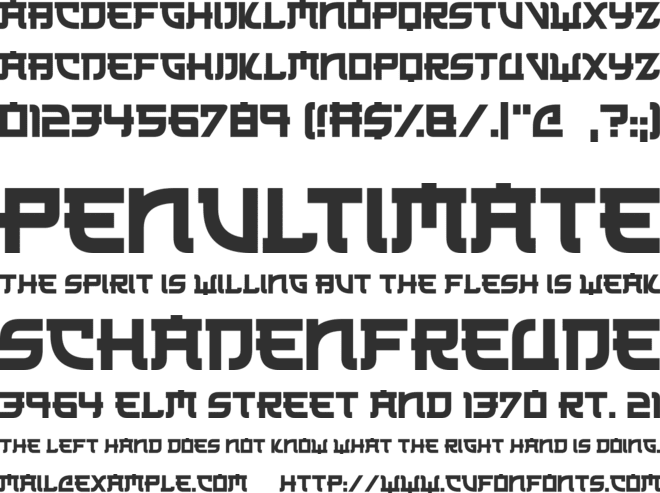Japanese 3017 font preview