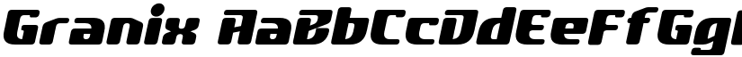 Granix font download