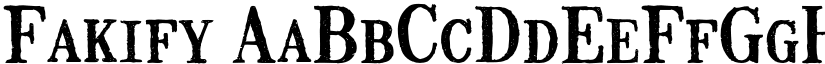 Fakify font download