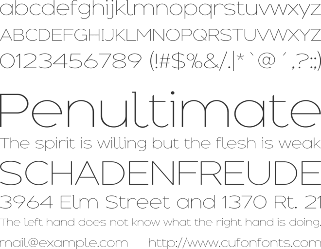 Stonebowica font preview