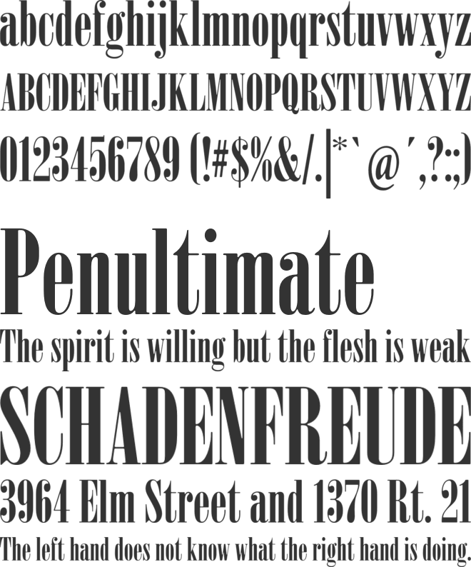 Guppitica font preview