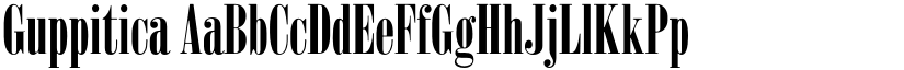Guppitica font download