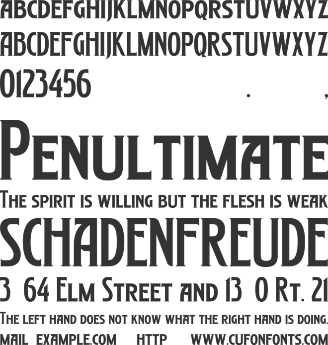 Fasthon font preview