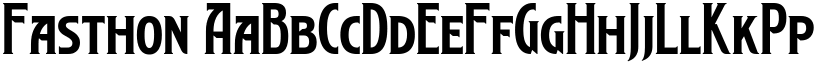 Fasthon font