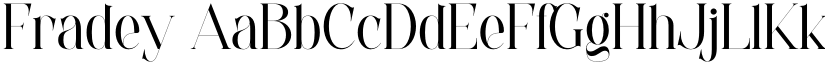 Fradey font download