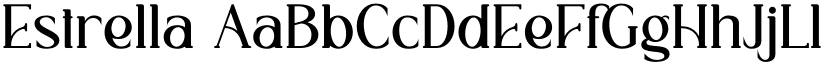 Estrella font download
