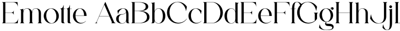 Emotte font download