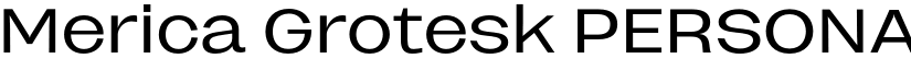 Merica Grotesk PERSONAL USE font