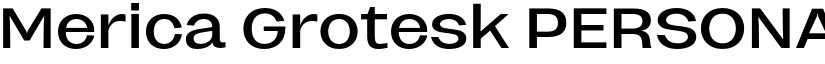 Merica Grotesk PERSONAL USE font