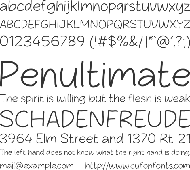 Curly Wave font preview