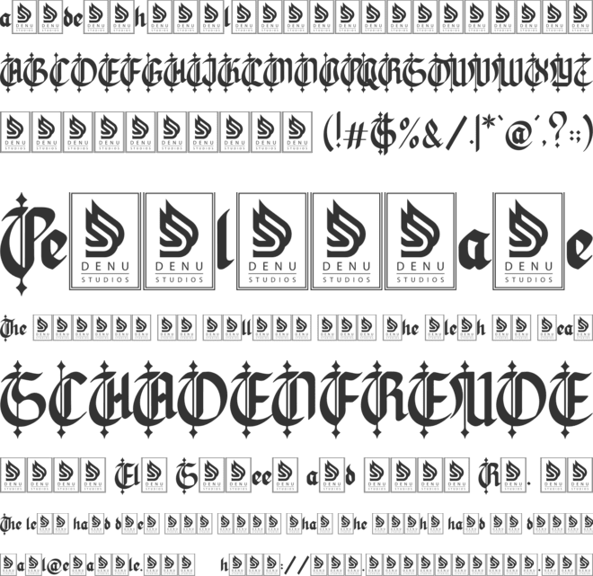 Khaleed font preview