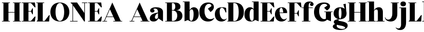 HELONEA font download