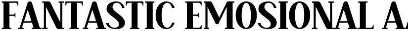 Fantastic Emosional font download