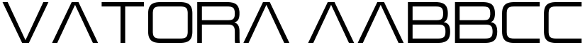 Vatora font