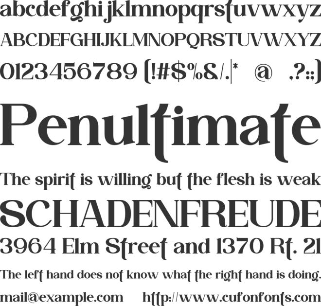 Paradise Summer font preview