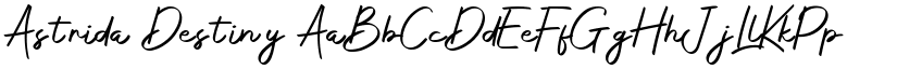 Astrida Destiny font download