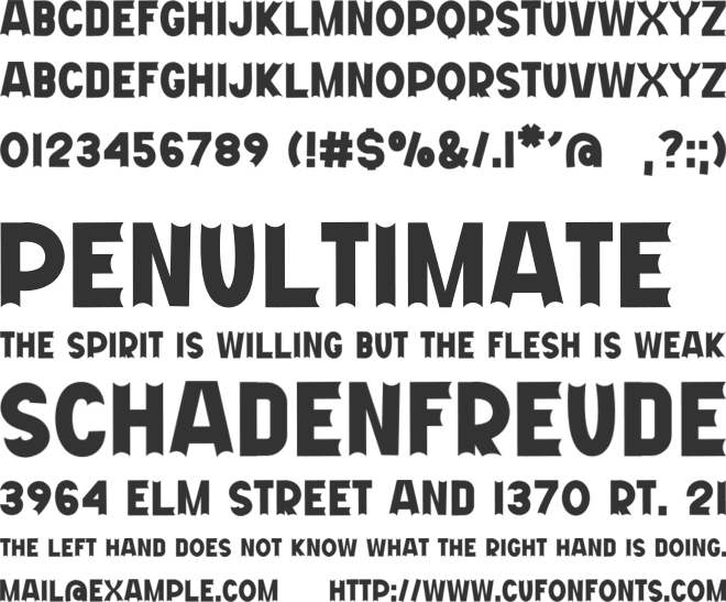 Beautiful Monogram font preview