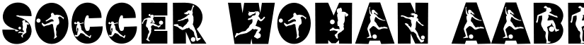 Soccer Woman font