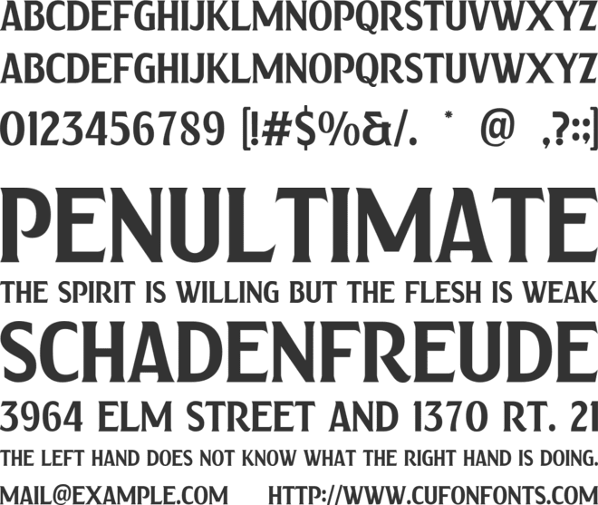 Catalunya font preview