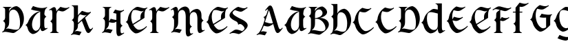 Dark Hermes font download