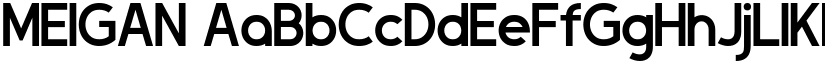 MEIGAN font