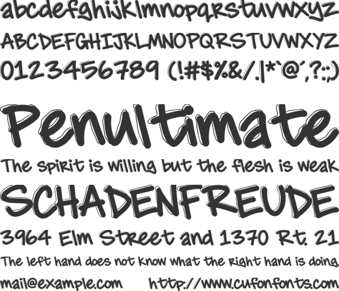 Jankora Street Deco font preview