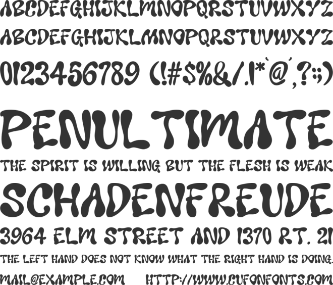 Jomiw font preview