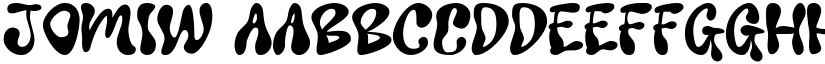 Jomiw font download