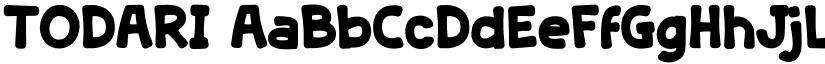 TODARI font download