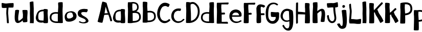 Tulados font download