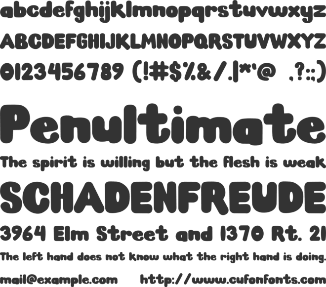 Hypero font preview