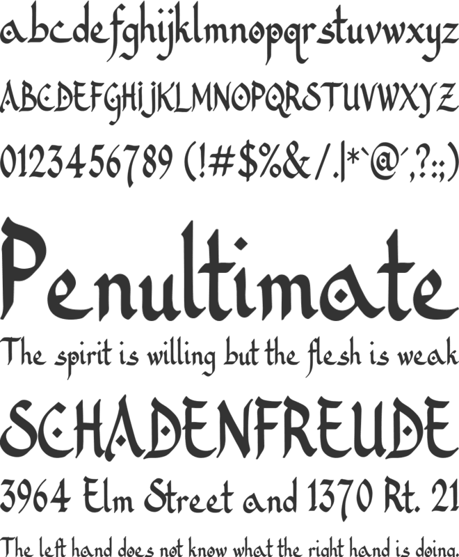 Abu Dhabi Solstice Personal Use font preview