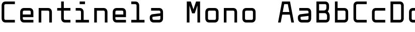 Centinela Mono font download
