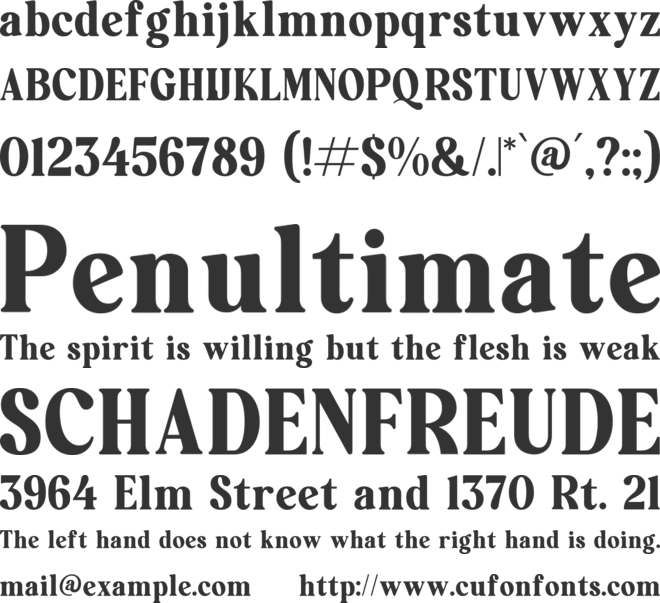 Rubita Smile font preview