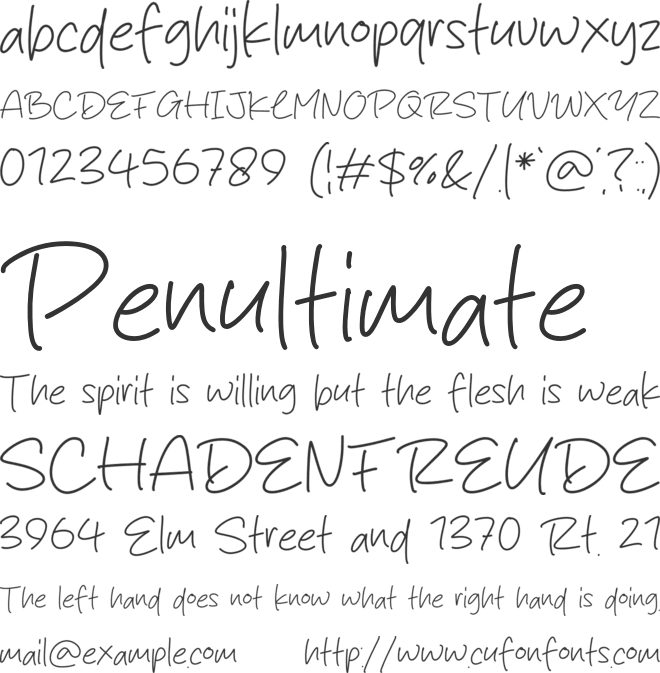 Wonderful Islands font preview