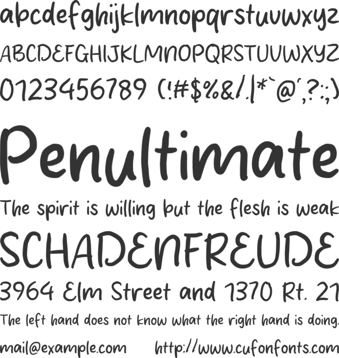 Shiny Crust font preview