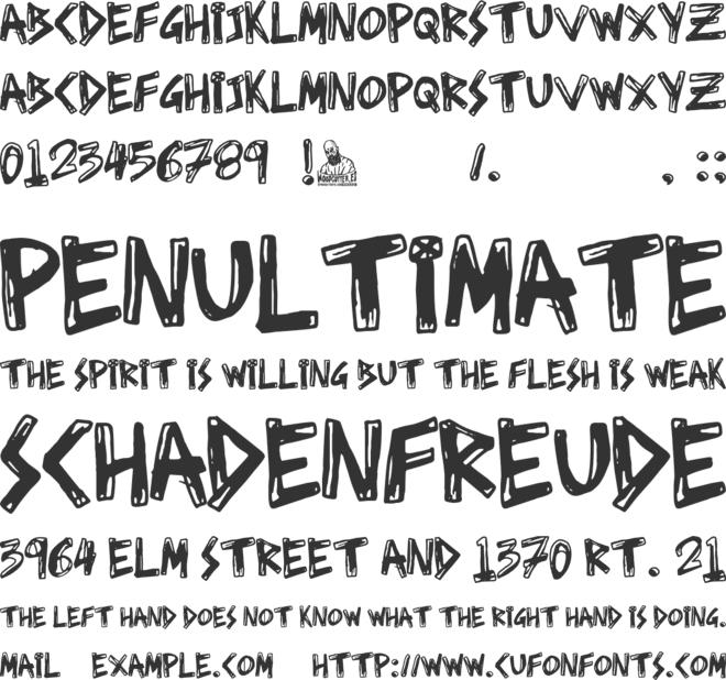 Barcelona Nacional font preview