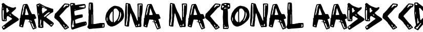 Barcelona Nacional font download