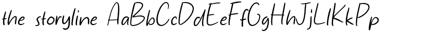 the storyline font download