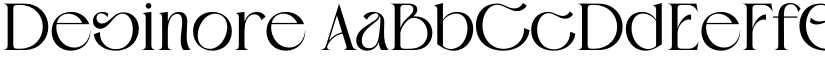 Desinore font download