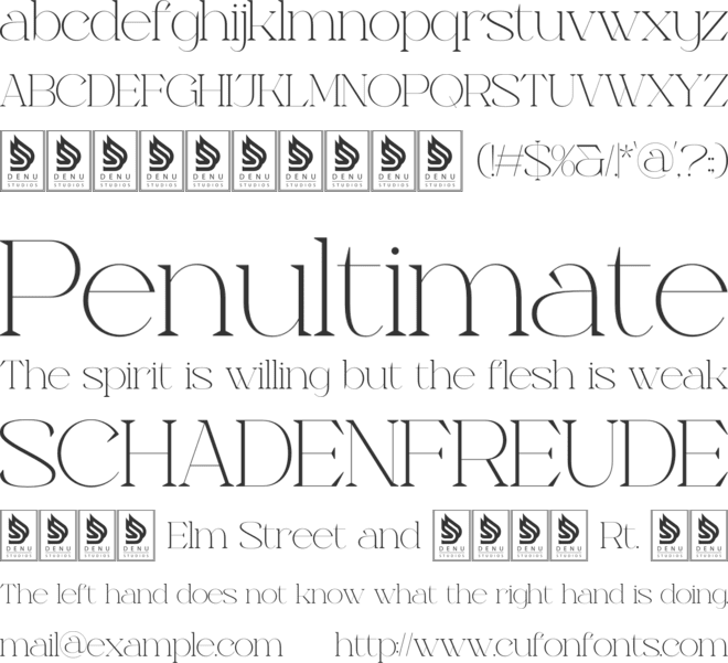 Neo Joel font preview