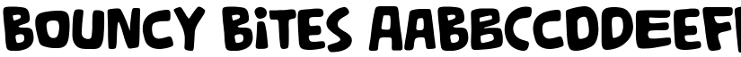Bouncy Bites font download