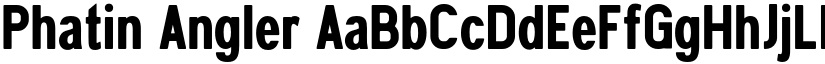 Phatin Angler font download