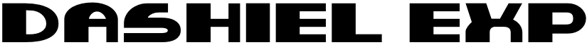 Dashiel Expanded font