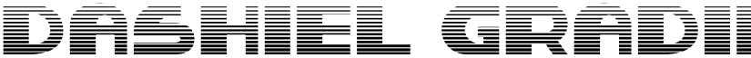 Dashiel Gradient font