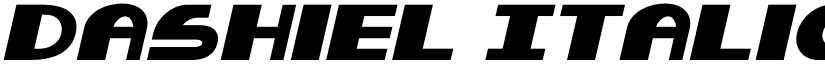 Dashiel Italic font